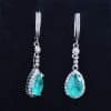 Drop Ring  Pendant Necklace Ear Stud