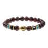 Buddha Head Alloy Accessories Tiger-shaped Stone Energy Stone Elastic Bracelet