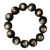 Year Of Birth Obsidian Bracelet Couple