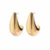 Vintage Comma Tear Drop Punk Earrings