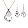 Water Drop Necklace Earring Set