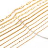 Stainless Steel Vacuum Vapor Plating 18K Gold Necklace