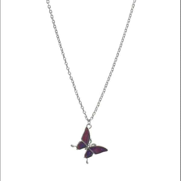 Women's Retro Color-changing Butterfly Necklace