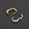 Personalized Micro-set Three Row Stud Earrings