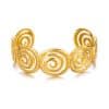 Exquisite And Versatile Creative Style Flower Temperament Cuff Bracelet