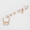 Mini Set Earrings Simple Women's Small New Butterfly