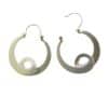 Creative Hollow Bohemian Beautiful Circle Pendant Earrings