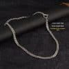 Advanced Double-woven Four-sided Grinding Trend Men's Versatile Simple Necklace