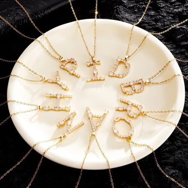 Fashion Personalized English Letter Necklace For Women