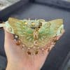 French Sweet Green Butterfly Necklace For Women