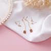 Mini earrings set compact earrings girl sweet wild earrings