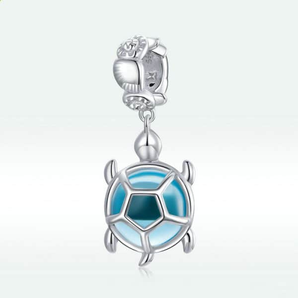 Yinziyun Original Oil Drop Blue Starfish Pearl Pendant