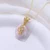 Copper Plated Real Gold Design Versatile Baroque Shaped Pearl Earrings