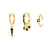 Personalized Earring Set 4-piece Combination