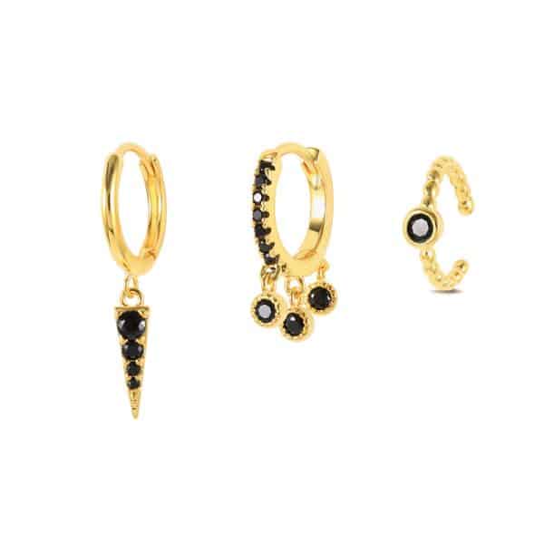 Personalized Earring Set 4-piece Combination