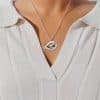 Acrylic Flat Pet Lover Necklace