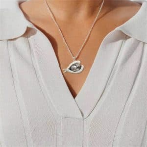 Acrylic Flat Pet Lover Necklace