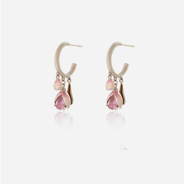 Artistic Temperament Water Drop Zircon Earrings