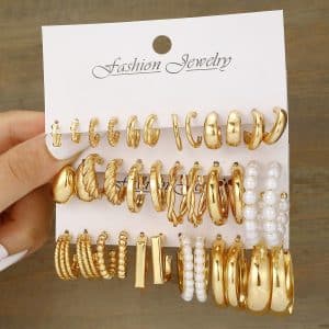 Women's Fashion Creative Personalized Earrings Suit