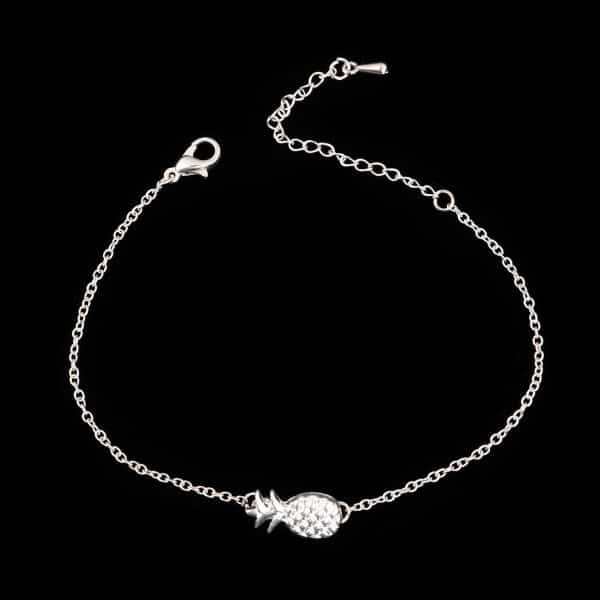Alloy Pineapple Bracelet Trendy Cute