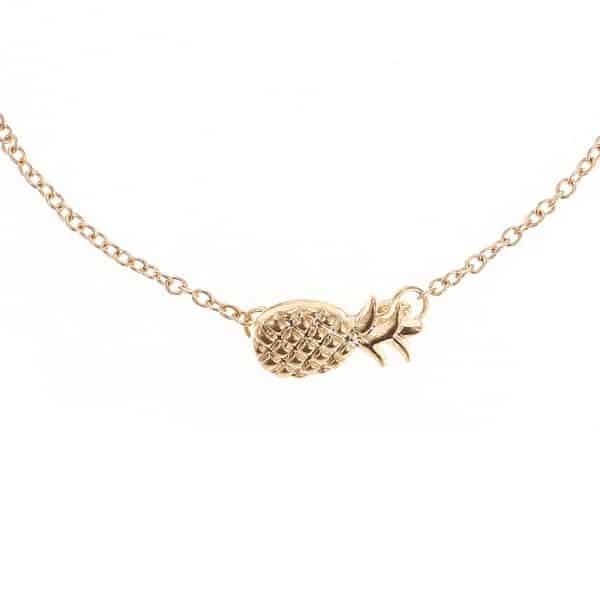 Alloy Pineapple Bracelet Trendy Cute
