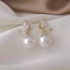 Stylish Micro-set Zircon Butterfly Earrings