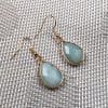 Vintage Natural Crystal Drop Earrings