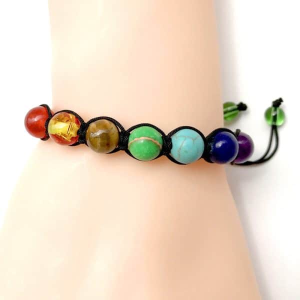 Seven-color rainbow stone