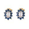 Women's Fashion Simple Micro-set Zirconia Earbone Studs