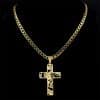 Stainless Steel Gold-plated Pendant Necklace Beads
