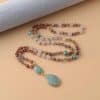 Exquisite Women's Natural Stone Beaded Necklace