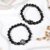 Cat Pendant Silver Stone Tigereye Amethyst Bracelet