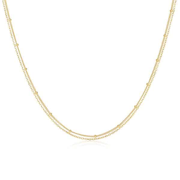 Women's Simple Fashion Personality Double-layer Necklace