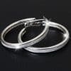 Women's All-match Simple Frosted Big Circle Earrings