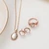 Colored gemstone set