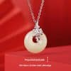 Chinese Style Wheat Necklace Panicle Safe Clavicle Chain