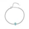 Women's S925 Sterling Silver Diamond Inlaid Zircon Bracelet