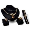 Creative Alloy Jewelry Set Gold-plated Necklace