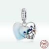 S925 Sterling Silver Travel Landscape Diy Pendant