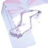 High-grade Affordable Luxury Fashion Full Diamond Bow Necklace Necklace Bracelet Ear Studs Suit