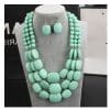 African Bib Beads Jewelry Set