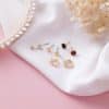 Mini earrings set compact earrings girl sweet wild earrings
