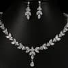 Zircon Simple Bridal Set