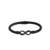 Bracelet 8 Words Infinite Symbol Stainless Steel