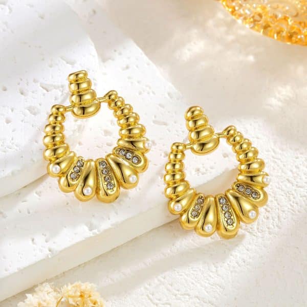 Circle Simple Earrings Fashion Special-interest