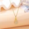 Women's Moissanite Exquisite Clavicle Chain Pendant Does Not Fade Special-interest Design