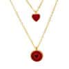 Fashion Trendy Short Clavicle Chain Simple Personality Wave Rose Gold Necklace