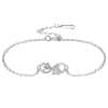 European And American Fashion Infinite Symbol Bracelet Butterfly Women's Adjustable Bracelet