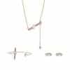 Art Series Jewelry Necklace Earrings Bracelet Set