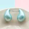 Acrylic Earrings Water Drop Nacrolacquer